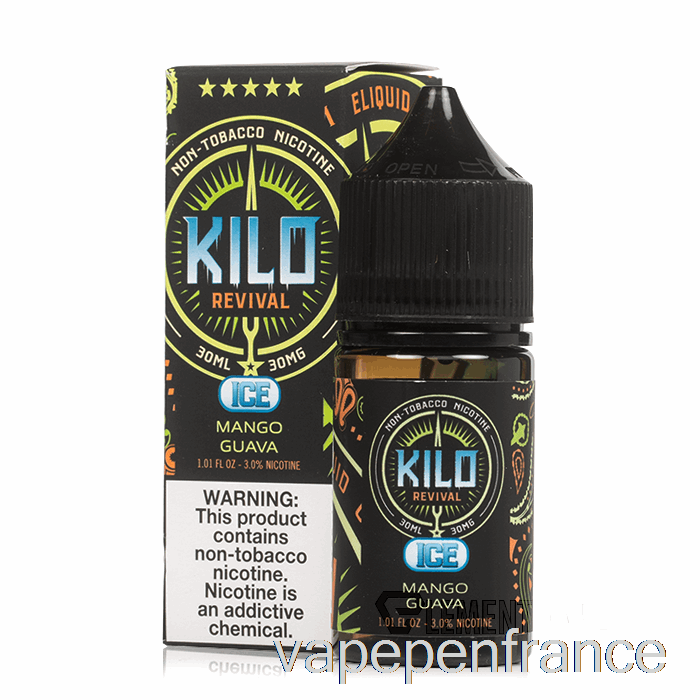 Goyave Mangue Glacée - Kilo Sels De Renaissance - 30 Ml 30 Mg Stylo Vape